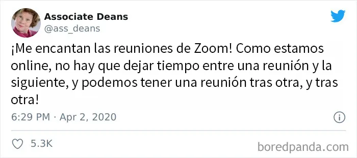 20 Divertidos tuits de personas hartas de las llamadas por Zoom
