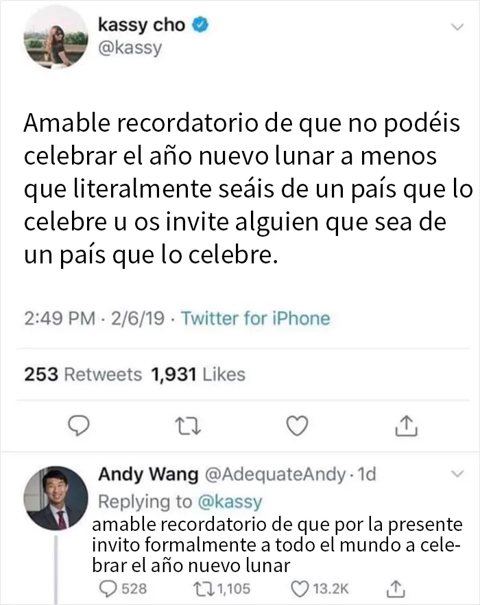 Que todo el mundo dé las gracias a Andy