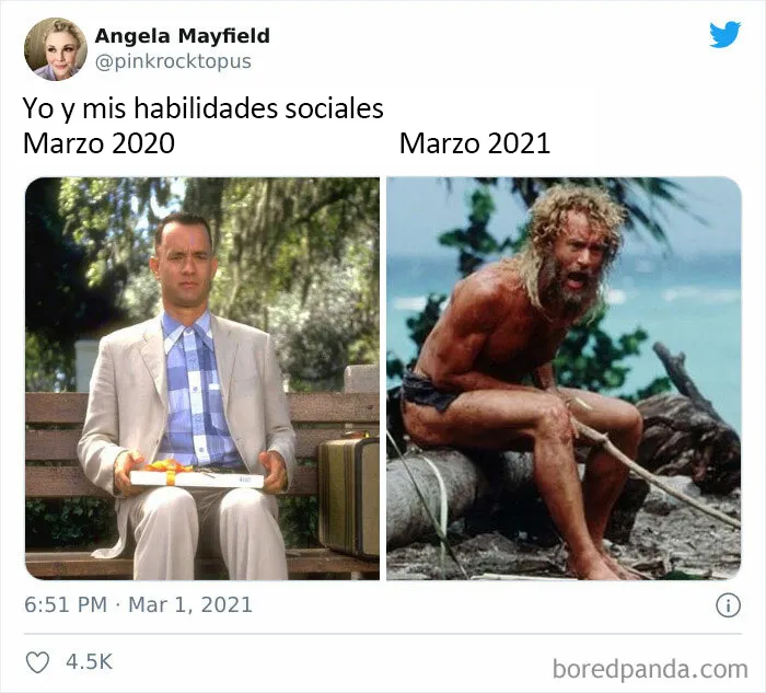 25 De los memes y chistes más acertados para "celebrar" un año de pandemia