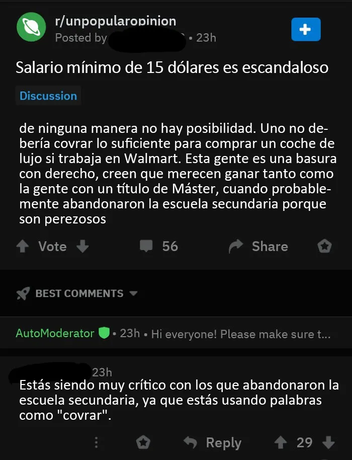 20 Brillantes respuestas de la gente ante quienes no quieren que aumente el salario mínimo en EEUU