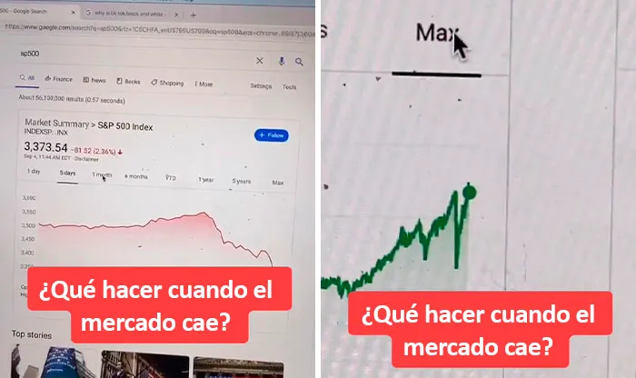 Vigilar las subidas y bajadas del mercado de valores