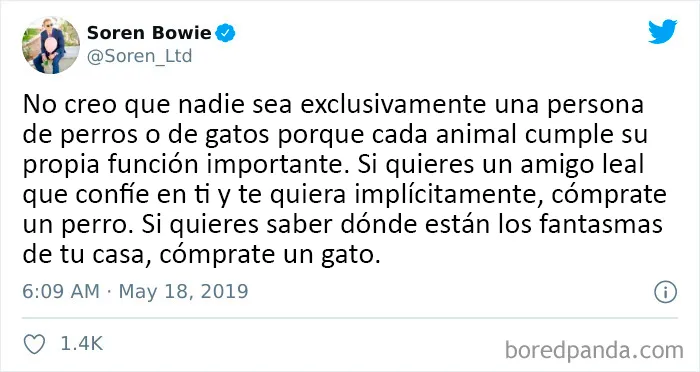 25 De los mejores tuits de "amantes de los perros vs amantes de los gatos"