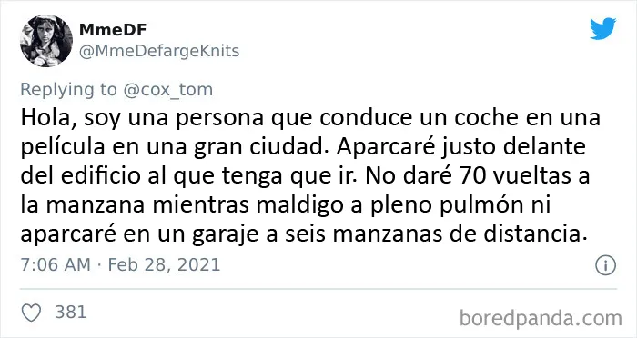 20 Tuits que exponen esos comportamientos totalmente irreales de personajes de cine o TV