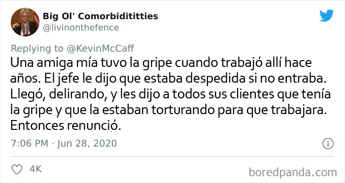 20 Tuits donde la gente revela las peores cosas que les dijeron sus jefes