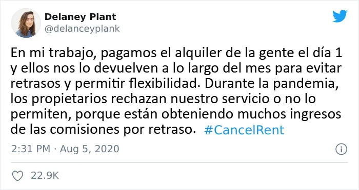 "Los propietarios prestan un servicio, ¡deberías sentirte afortunado!"