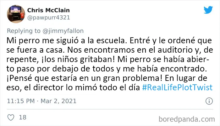 20 Curiosos "giros argumentales en la vida real" enviados por la gente para el desafío de Jimmy Fallon