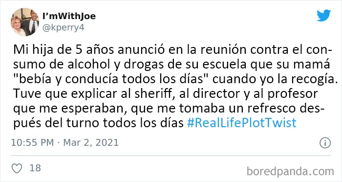 20 Curiosos "giros argumentales en la vida real" enviados por la gente para el desafío de Jimmy Fallon