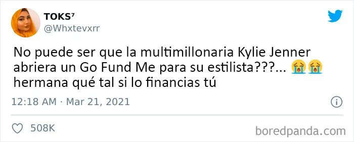 Kylie Jenner se atrevió a pedir a la gente que donara dinero en GoFundMe para su exmaquillador, así que aquí tienes 20 de las mejores reacciones