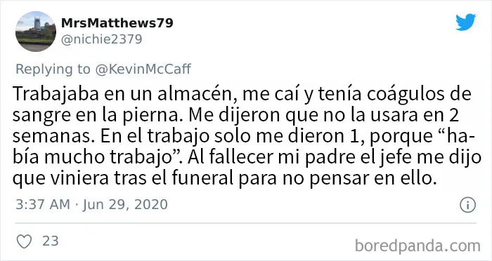 20 Tuits donde la gente revela las peores cosas que les dijeron sus jefes