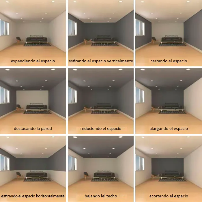 Como cambia una habitación la pintura