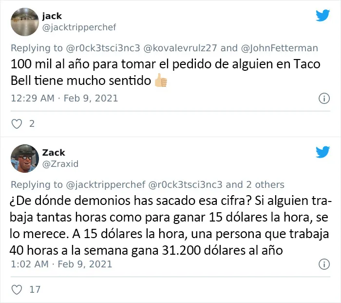20 Brillantes respuestas de la gente ante quienes no quieren que aumente el salario mínimo en EEUU