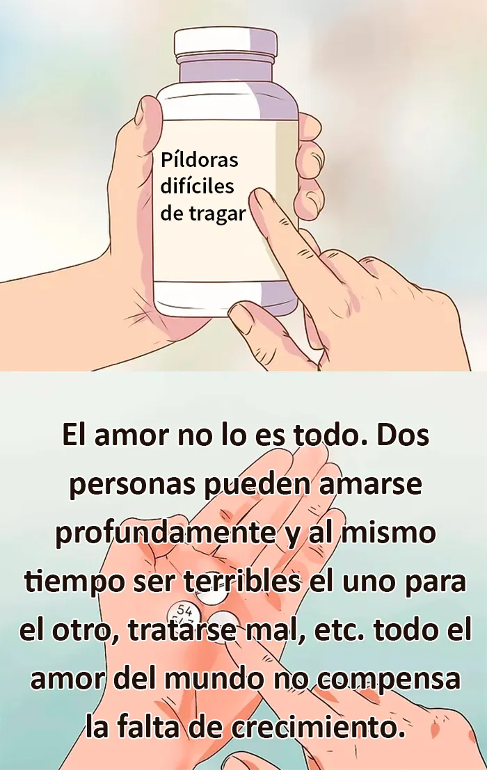 La gente comparte 20 "píldoras difíciles de tragar" sobre las relaciones, tan duras como reales