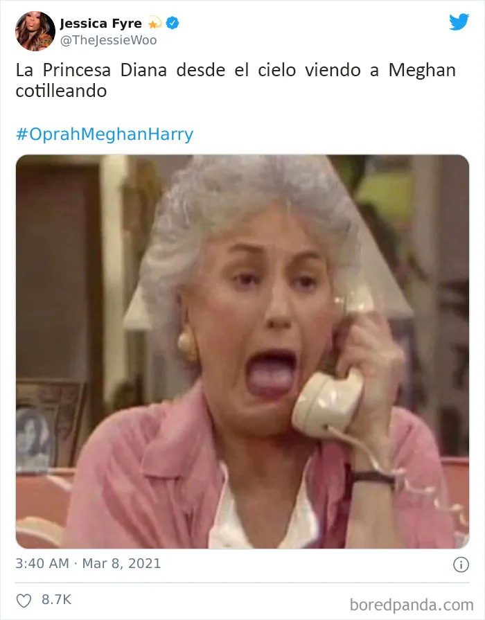 20 Memes y bromas en respuesta a la entrevista de Meghan y Harry