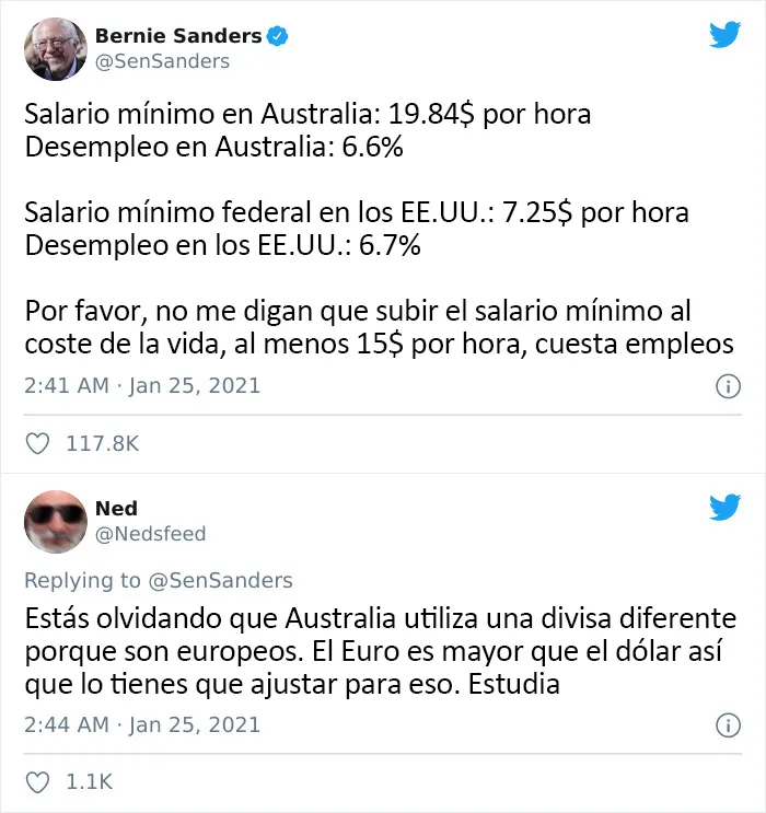 20 Brillantes respuestas de la gente ante quienes no quieren que aumente el salario mínimo en EEUU