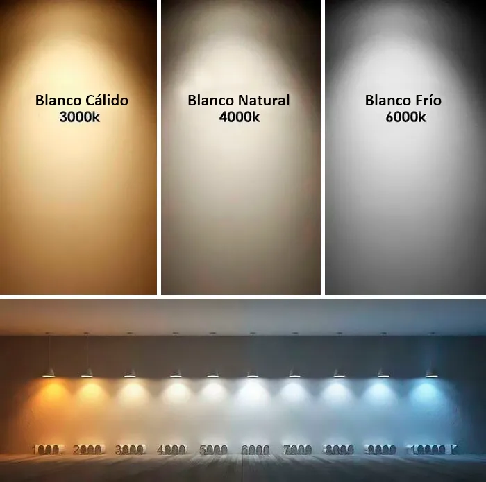 Diferentes sombras de luz