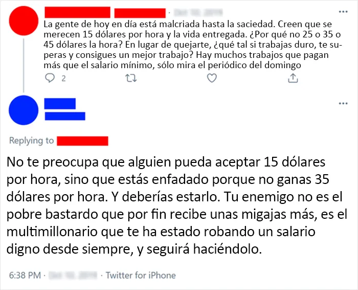 20 Brillantes respuestas de la gente ante quienes no quieren que aumente el salario mínimo en EEUU