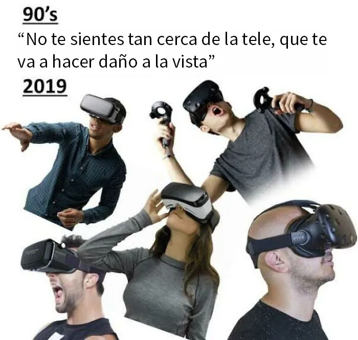 Los 90 vs. 2019