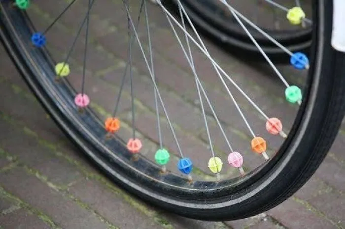 Poner Cuentas En Las Ruedas De La Bici