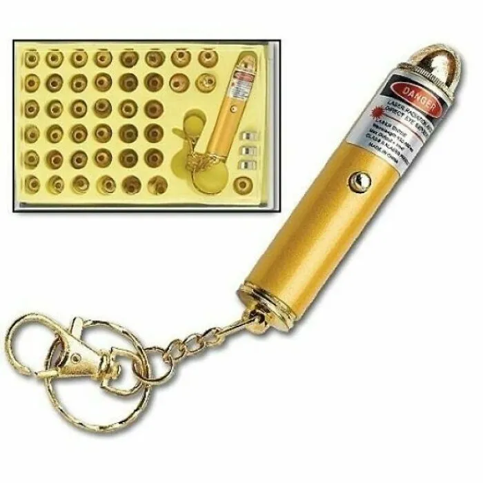 Cuando Te Comprabas Un Puntero Laser Nuevo Y Tenía Muchos Complementos