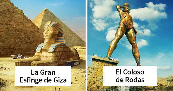 Este artista muestra cómo serían estos 10 famosos monumentos históricos y míticos en la actualidad