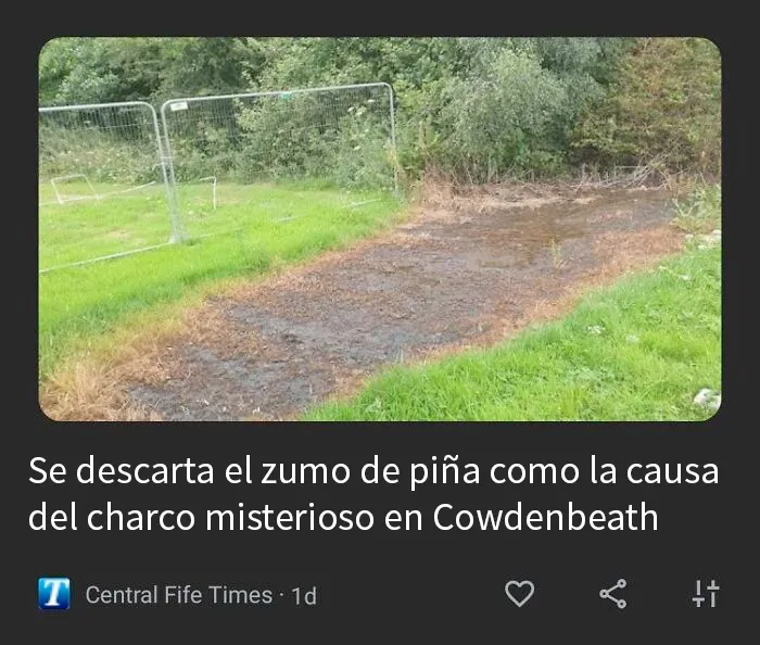 La trama se complica en Fife