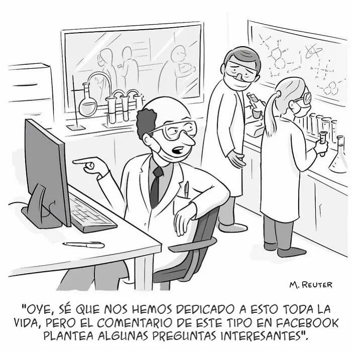 Este artista ataca a nuestra sociedad con 15 ingeniosos cómics
