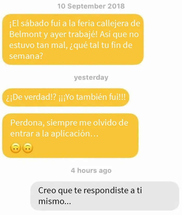 18 Conversaciones de Bumble tan graciosas que fueron compartidas en esta cuenta de Instagram
