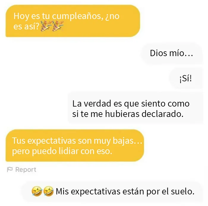 18 Conversaciones de Bumble tan graciosas que fueron compartidas en esta cuenta de Instagram