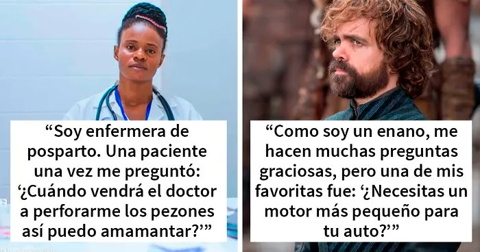 Estas personas compartieron 30 preguntas tontas que les hicieron en serio y que los dejaron incrédulos