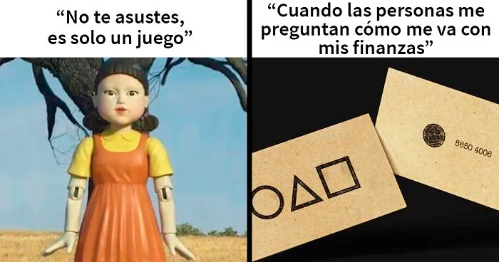 La gente no se cansa de la serie de Netflix “El juego del calamar” y aquí tienes 25 memes y bromas que lo demuestran