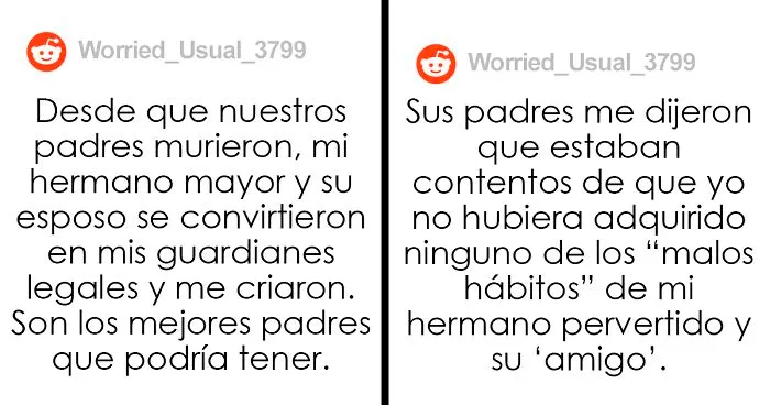 Este chico se marchó de la cena cuando los padres de su novia empezaron a insultar a su hermano y su marido