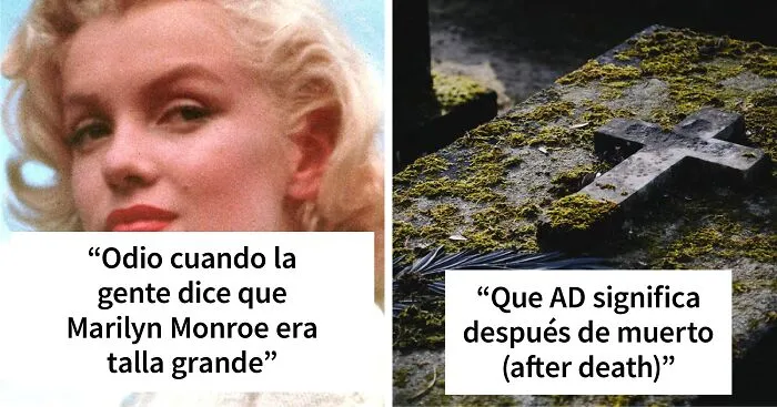 20 "Datos" históricos que se han demostrado erróneos hace tiempo, pero en los que mucha gente sigue creyendo