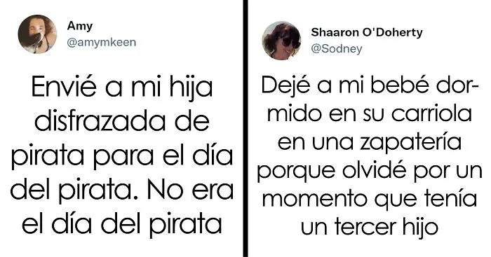 20 Padres cuentan las veces que se equivocaron tanto que aún sienten vergüenza