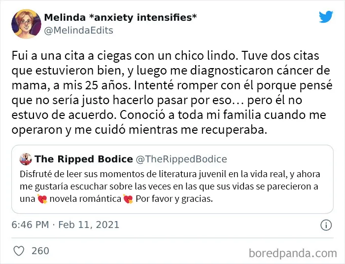 Estas personas comparten historias románticas que ocurrieron en la vida real, y son dignas de una novela