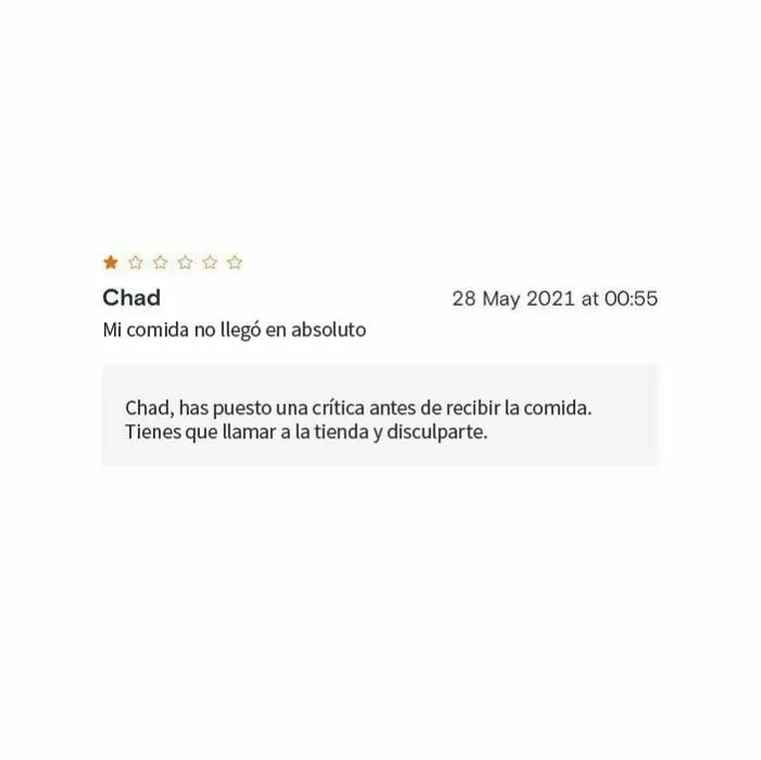 18 Restaurantes que dejaron divertidas respuestas bajo las malas críticas, compartidas en este instagram