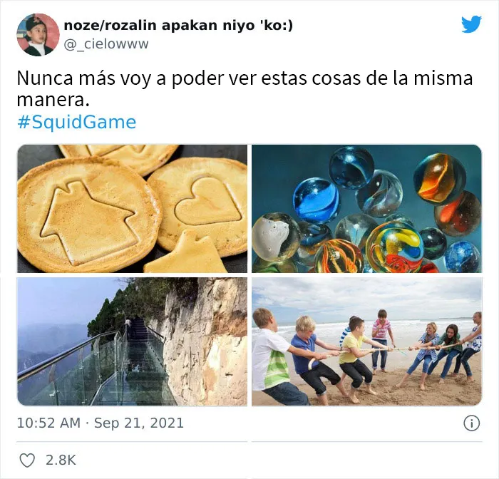 La gente no se cansa de la serie de Netflix “El juego del calamar” y aquí tienes 25 memes y bromas que lo demuestran