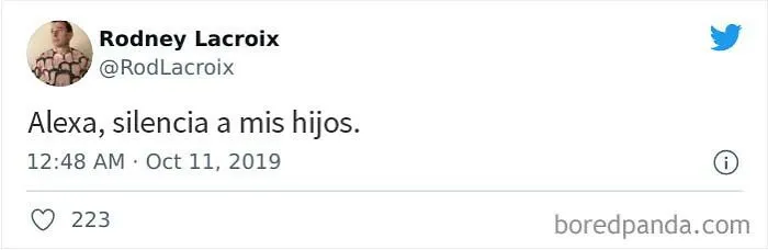 20 Divertidos tuits de padres sobre cómo criar a sus hijos en la época de Alexa y Siri