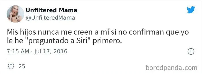 20 Divertidos tuits de padres sobre cómo criar a sus hijos en la época de Alexa y Siri
