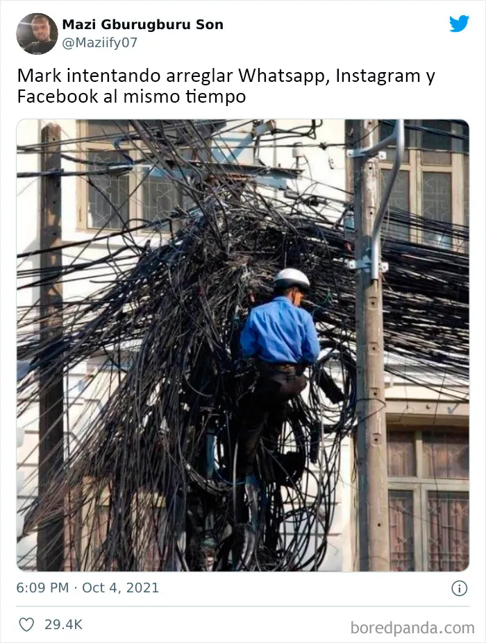20 Respuestas muy divertidas de Internet ante el apagón de Facebook