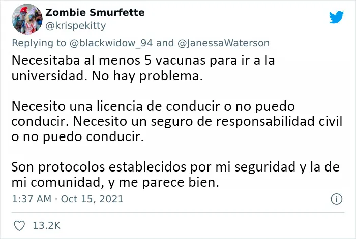 Este hombre pregunta a los vacunados cómo se sienten al "excluir" a los no vacunados, y 20 personas dan respuestas sinceras