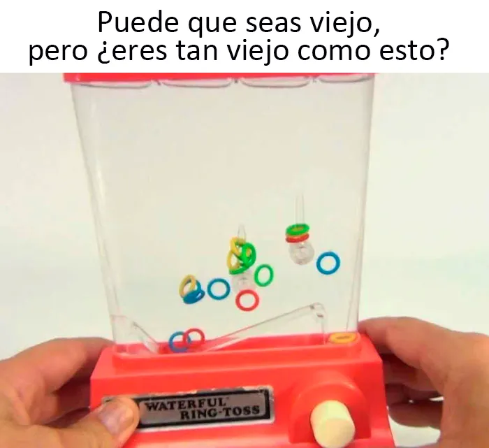 Puede que seas viejo...