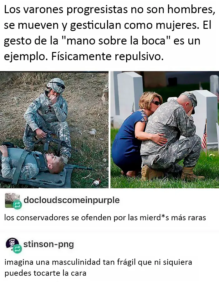 Cambié las fotos para ver si el impacto seguía siendo el mismo