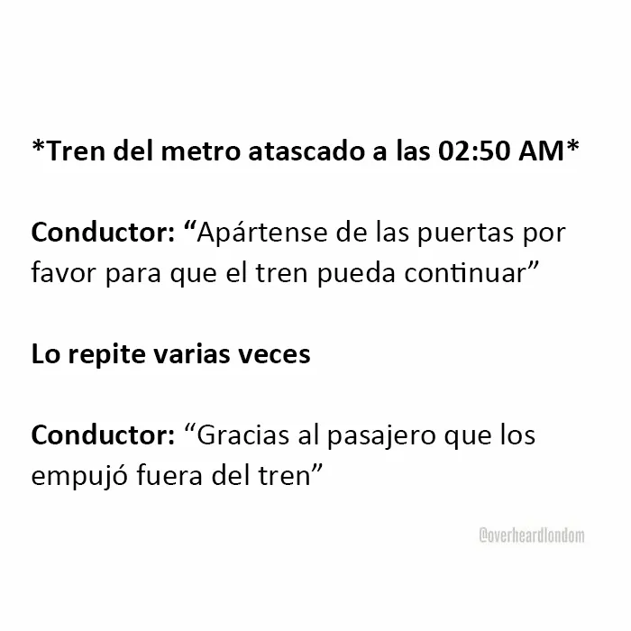 25 Divertidísimas conversaciones privadas que la gente escuchó en Londres y había que compartir online