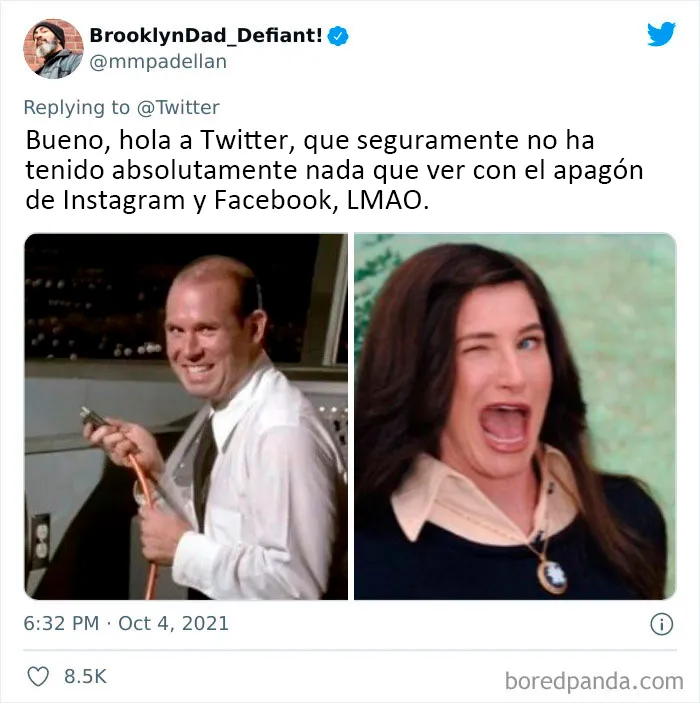 20 Respuestas muy divertidas de Internet ante el apagón de Facebook