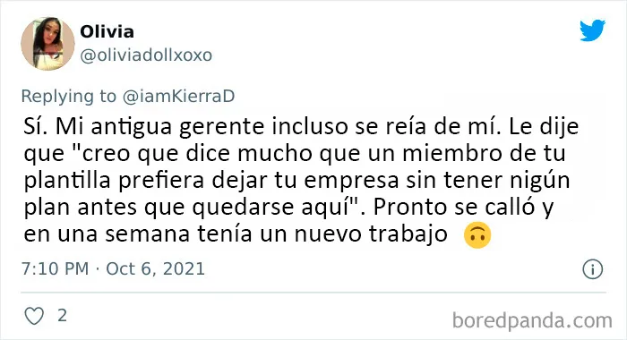 20 Personas que renunciaron a su trabajo sin tener nada planeado comparten lo que sucedió