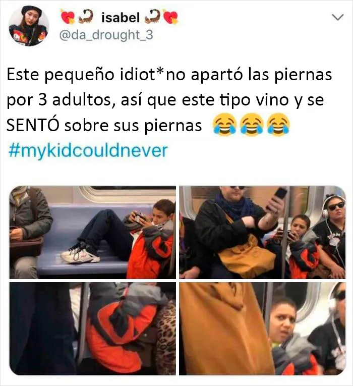Este chico idiot* que envejece 20 años en la última imagen