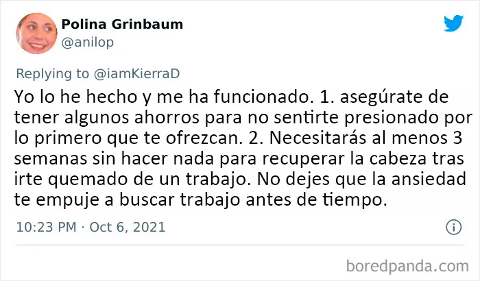 20 Personas que renunciaron a su trabajo sin tener nada planeado comparten lo que sucedió
