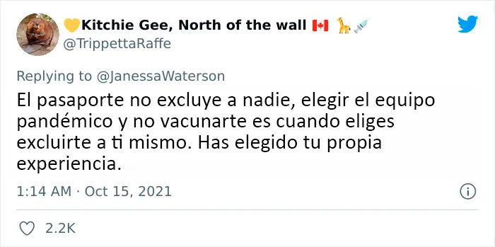 Este hombre pregunta a los vacunados cómo se sienten al "excluir" a los no vacunados, y 20 personas dan respuestas sinceras