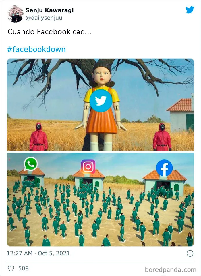 20 Respuestas muy divertidas de Internet ante el apagón de Facebook