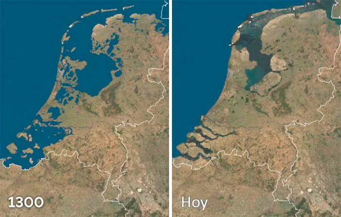 Recuperación de tierras en los Países Bajos